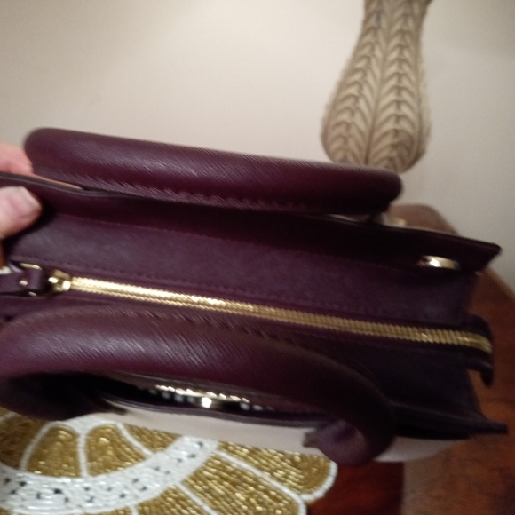 Kate Spade Cameron Street Mini Candace Satchel, RARE Mahogany Colorblock - Picture 9 of 10